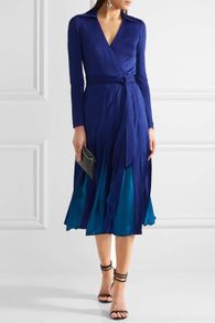 Diane van Furstenberg 'Stevie' wrap dress uk10