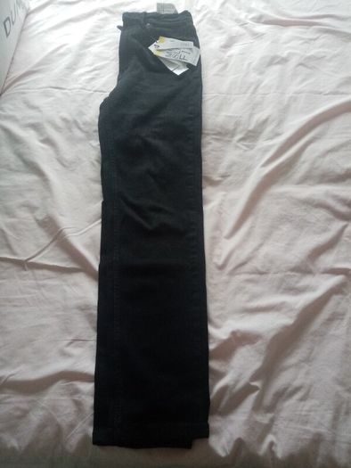 ladies black jeans stradivarius mom slim fit size 38 tall bnwt