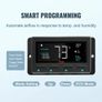 Shutter Exhaust Fan, 305 mm with Temperature Humidity Controller, EC-motor, 904 CFM, Image 2