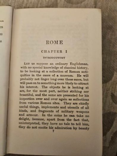 Rome. By W. Warde Fowler. The Home University Library. 1932 Hardback In Good Condition. See Photos For Same.