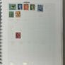 Collections. Starter collection with used stamps in Blue 22-ring binder with countries from Anguilla to Japan. Includes 56 images. Image 8