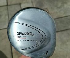 Spalding SP-2X Titanium Matrix #1 Driver