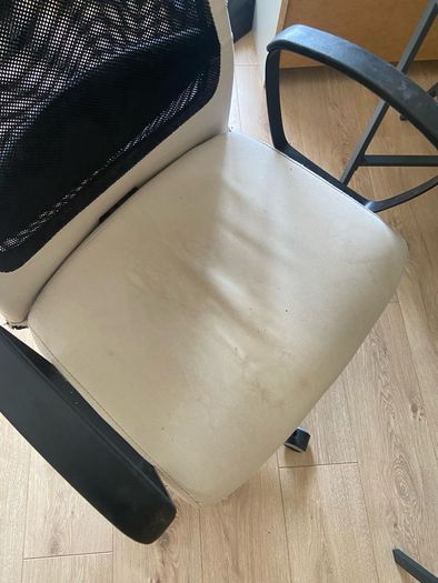 glass office table & chair