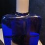 Post war cobalt blue Lancome eye lotion bottle Image 2