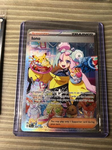 pokemon card iono illustration rare