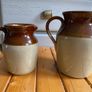 Pair of Vintage Jugs Pearson Of Chesterfield Mark On Base Image 2