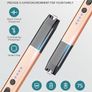 Lighter Electric Lighter Windproof Flameless Arc USB Candle Lighter Plasma Rechargeable Lighter with Hanging Hook for Candle BBQ Camping Image 5