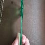 Green Celtic Cross Fused Glass Window Hanger Image 4