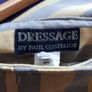 Paul Costelloe Dressage Pencil Grey and Yellow Stripped Wool Skirt Size 8 Image 2