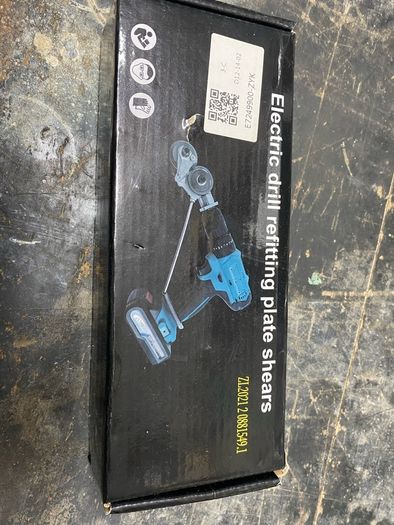 Electric drill plate Shears