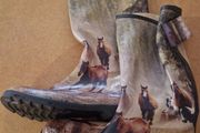 New Equestrian boots size 11 steel shank
