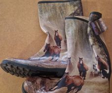 New Equestrian boots size 11 steel shank