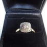 9ct Diamond Gold Ring Image 2