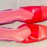 Charles & Keith Clear Slingback Flats Image 3