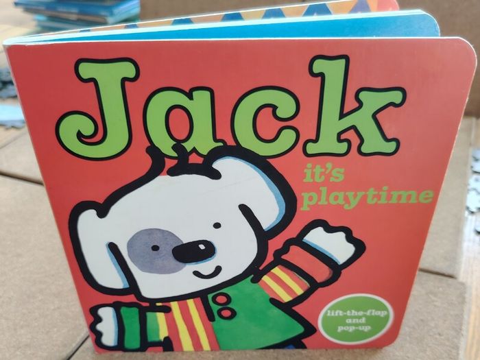 Kingfisher 1998 Jack It's Playtime Lift-the-Flap & Pop-Up Book
