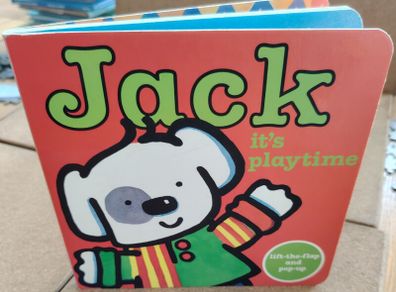 Kingfisher 1998 Jack It's Playtime Lift-the-Flap & Pop-Up Book