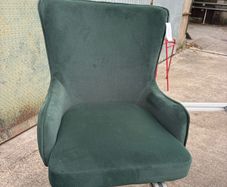 Velvet chair - no legs