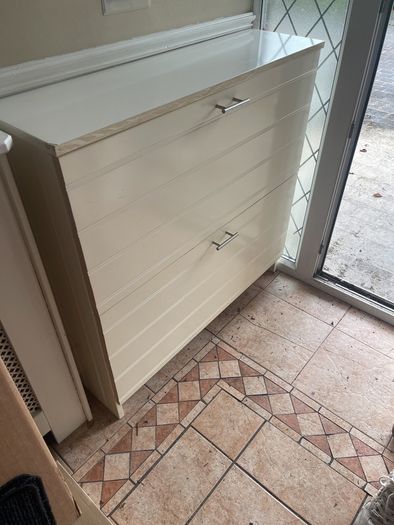 solid wood shoe cabinet