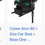 CYBEX aton b2 isize and base (car seat) Image 6