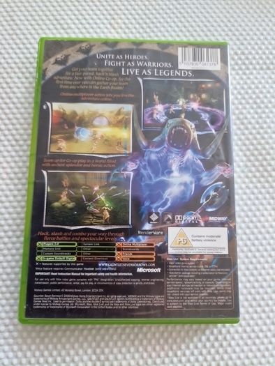 Gauntlet Seven Sorrows Xbox Original Games Original