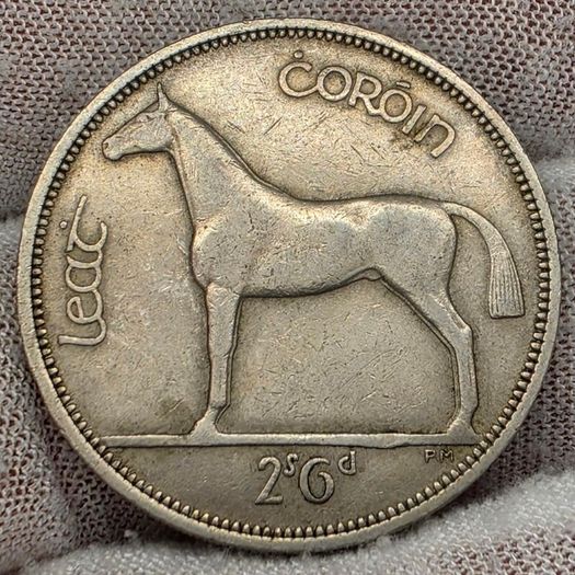 Ireland 1961 Mule Half Crown Coin Mint Error