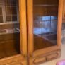 Wooden Display Cabinet with Glass Doors Image 2