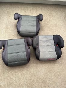 Booster Seats x 3 Halford & Mini Uno