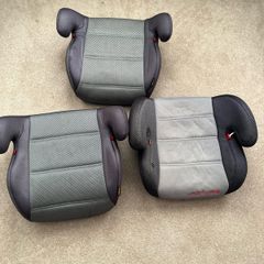 Booster Seats x 3 Halford & Mini Uno
