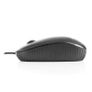 Type C NGS Flame-C Wired Optical Mouse, USB Port, 100 DPI, Plug and Play Installation, Ambidextrous, Scroll Wheel + 2 Buttons, Ergonomic Lines, Black Image 6