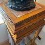Wooden and glass stand Image 2