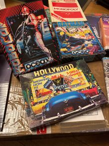 Vintage C64 Big-Box Action & Movie Game Bundle - Hollywood, RoboCop, Batman