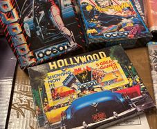 Vintage C64 Big-Box Action & Movie Game Bundle - Hollywood, RoboCop, Batman