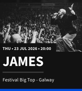 JAMES in Galway