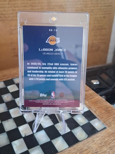 Lebron James Sporrs Card