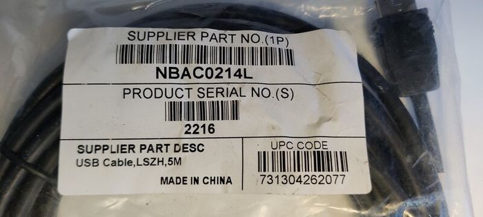 USB cable 5m