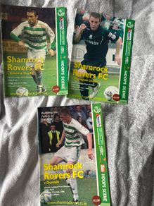 Shamrock rovers programmes