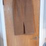 Gallery  A-Line Faux Suede  Tan A-Line Skirt. S. 12 . New - No Tag. Image 2