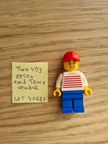 lego twn493 retro food truck vendor, set 40681