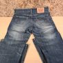 womens Levis 544 04 low waist flared bootcut blue denim jeans SIZE W 30 L 30 zip fly bell bottom A1 Image 7