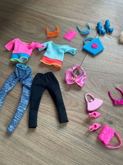 barbie with clothes and accessories