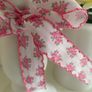 ShabbyChic Set of 2  Home Decor items ..Pillar candle could also be used on candle holder Image 3