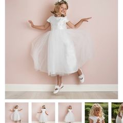 Darcy Bow Jessica Communion Dress