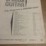 Tunes for Spanish Guitar Geoffrey Sisley Vintage Sheet Music Book 1958 Image 2