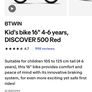 Kids 16" Bike Image 4