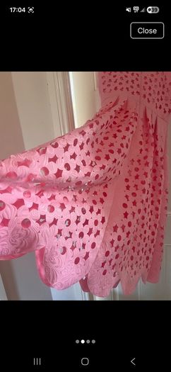 Pink flower dress size 10