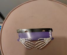 girls fancy dress Halloween skeleton costume choker