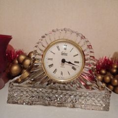 Galway Crystal Clock