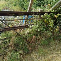 cast iron flatbar gate