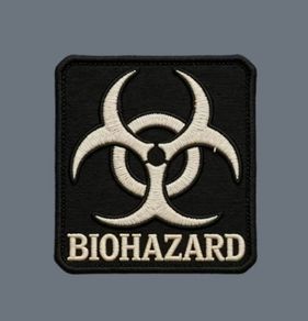 Biohazard Iron / Heat transfer Patch