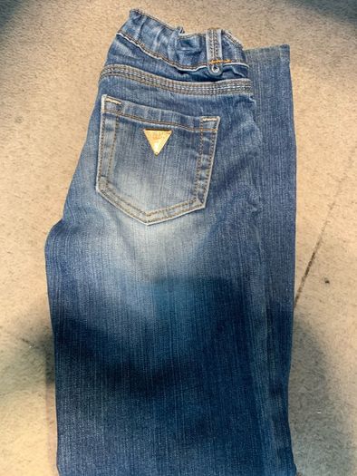 Guess girls jeans aged 8